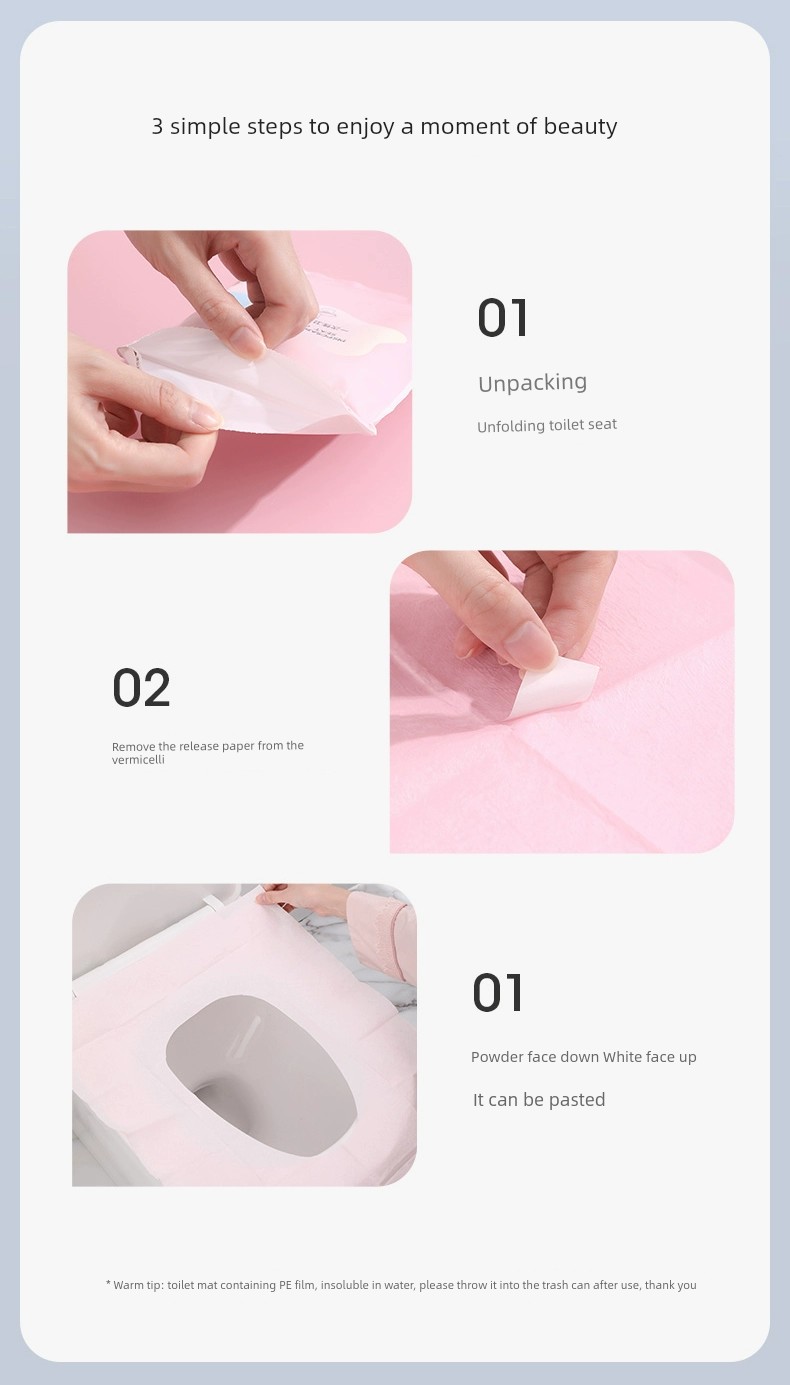 [Tmall U First] Mi Duoli Disposable Toilet Mat Maternity Confinement Special Travel Thickened Waterproof 12 Pieces — 13