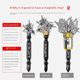 Imported cross-block double-head electric screwdriver beaker lengthened magnetic air-blocked flash drive driver head set