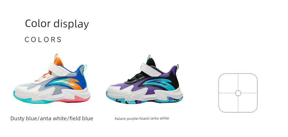 Anta Kids Trial Edition | Boys' Basketball Shoes 2026 Autumn New Lightweight Professional Children's Sports Shoes — 14