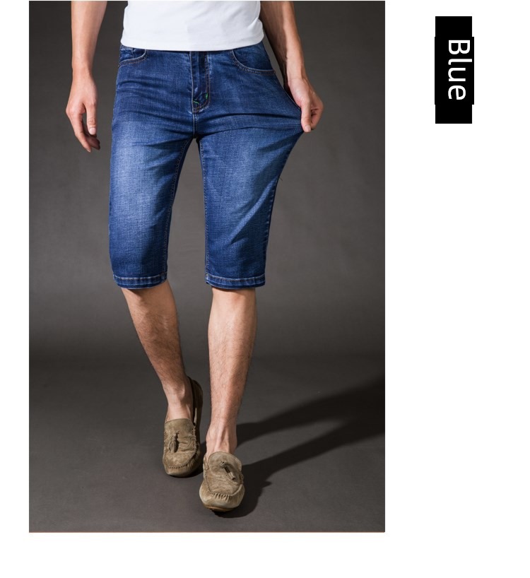 full marks summer Thin money elastic foreign trade Fattening Men's trousers