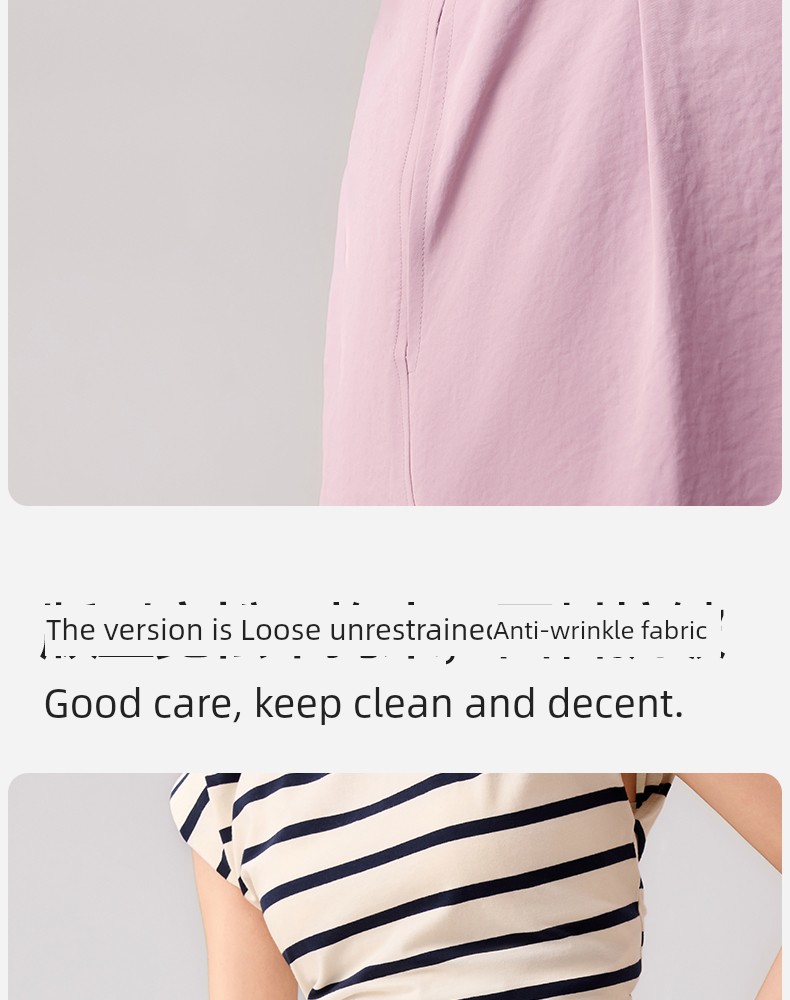 October Crystal Maternity Pants Autumn Style, Wearable Outside, Non-Tightening on the Belly, Petite Wide-Leg Cropped Casual Pants, Hydrogen Pants — 19