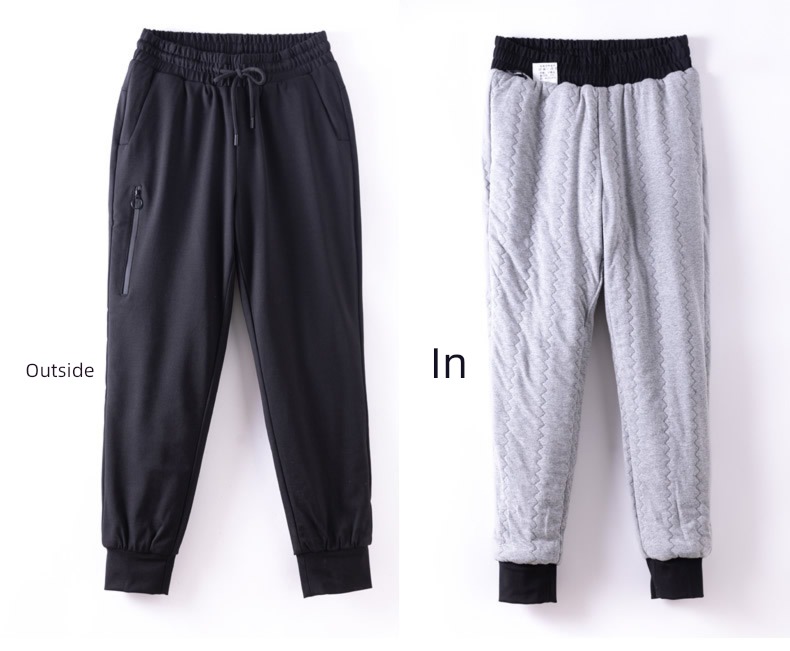 Wear out High waist Show thin winter thickening Cashmere pants