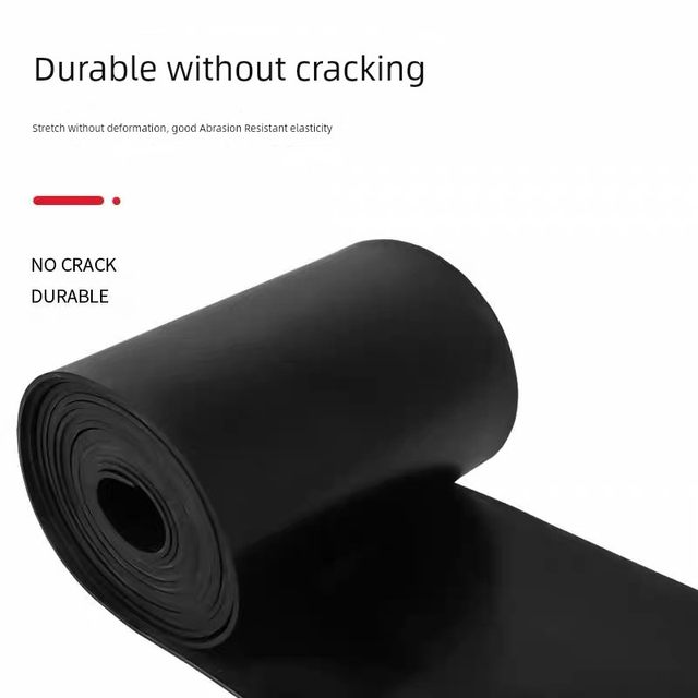 Insulated rubber pads distribution room rubber plate anti-slip, pressure, high temperature, shock, wear-resistant, black industrial rubber pad