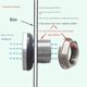 304 stainless steel water tank joint water tower joint oil tank interface water bucket fish tank outlet joint drain pipe accessories