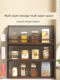 Cup holder cup storage rack tabletop water cup tea cup put coffee cup sorting rack box tea bar dining table plate