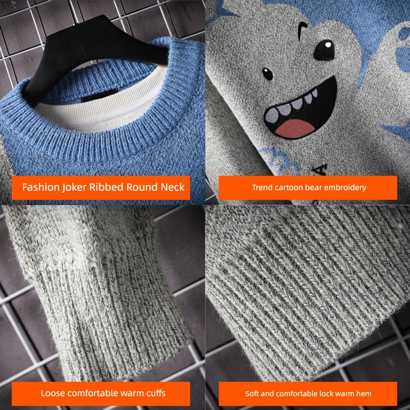 tide High collar Sweater winter thickening Inner lap sweater