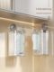 Suction cup wash towel storage box wall-mounted tissue box light luxury high-end bathroom bathroom hanging draw box