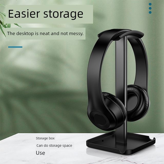 Headphone stand computer Bluetooth headphones desktop headset mount headphone storage rack airpodsmax