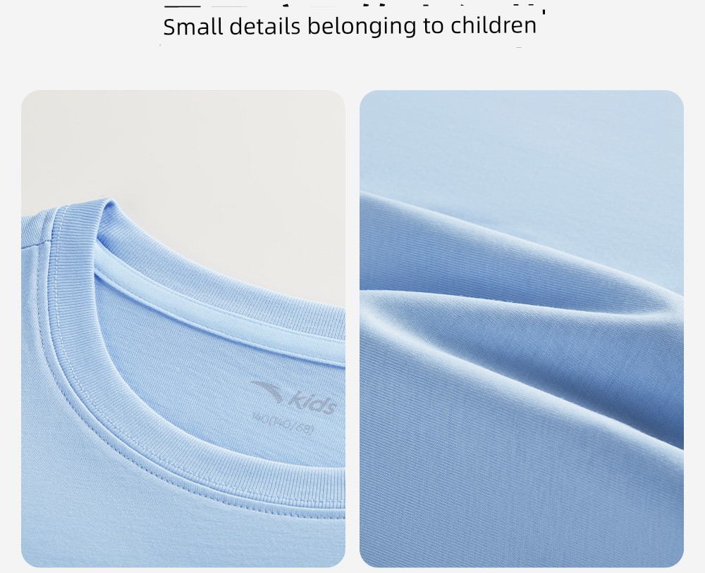 Anta Kidsren's Long-Sleeved T-Shirt Long-Sleeved Outdoor Sports Quick-Drying Boys' Short-Sleeved 2026 Spring & Fall New Youth Kidsren's Clothing — 30