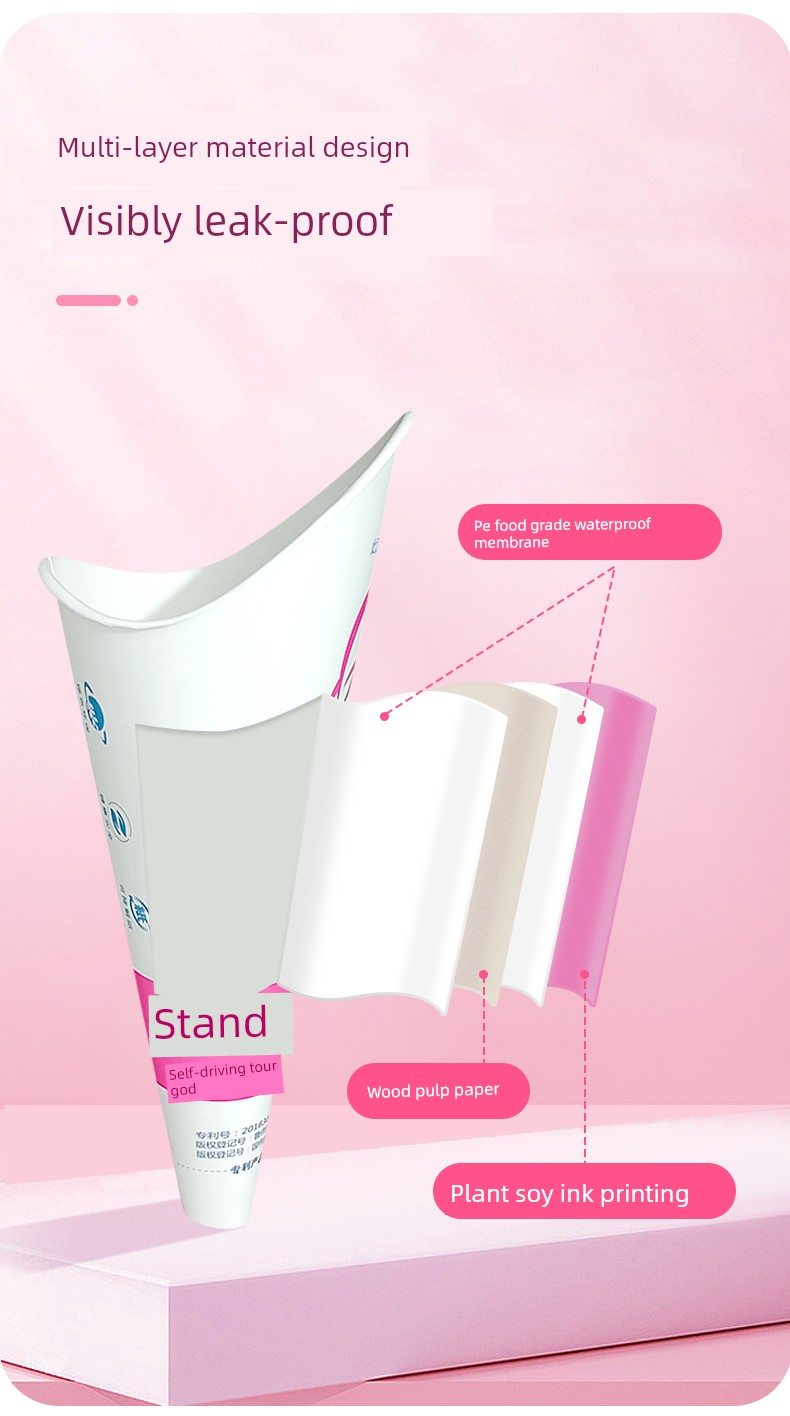 Standing Urination Device for Women, Disposable Urinal for Pregnant Women, Eliminates the Need to Squat, Allows Girls to Urinate While Standing — 8
