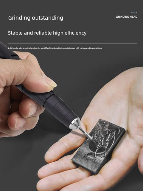 2.35mm handle alloy grinding head diamond grinding rod diamond jade grinding polished diamond alloy grinding set