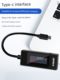 High-precision USB mobile phone charger voltage ammeter current detector mobile power capacity tester