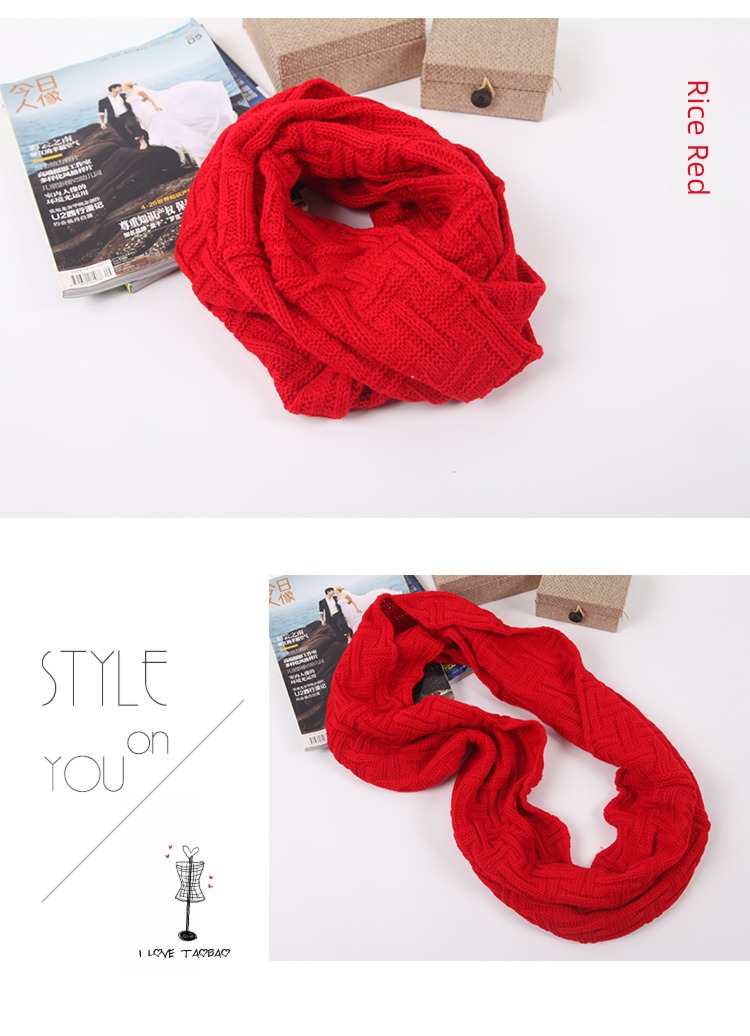 winter Condom female Versatile thickening black Knitting wool