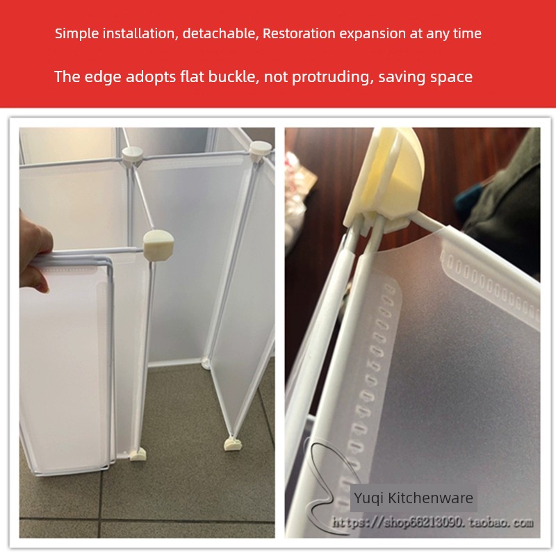冰櫃分隔架通用冷櫃冷藏展示櫃分格架子塑料置地式廚房冰櫃內分隔架2格多款尺寸 (8.3折)