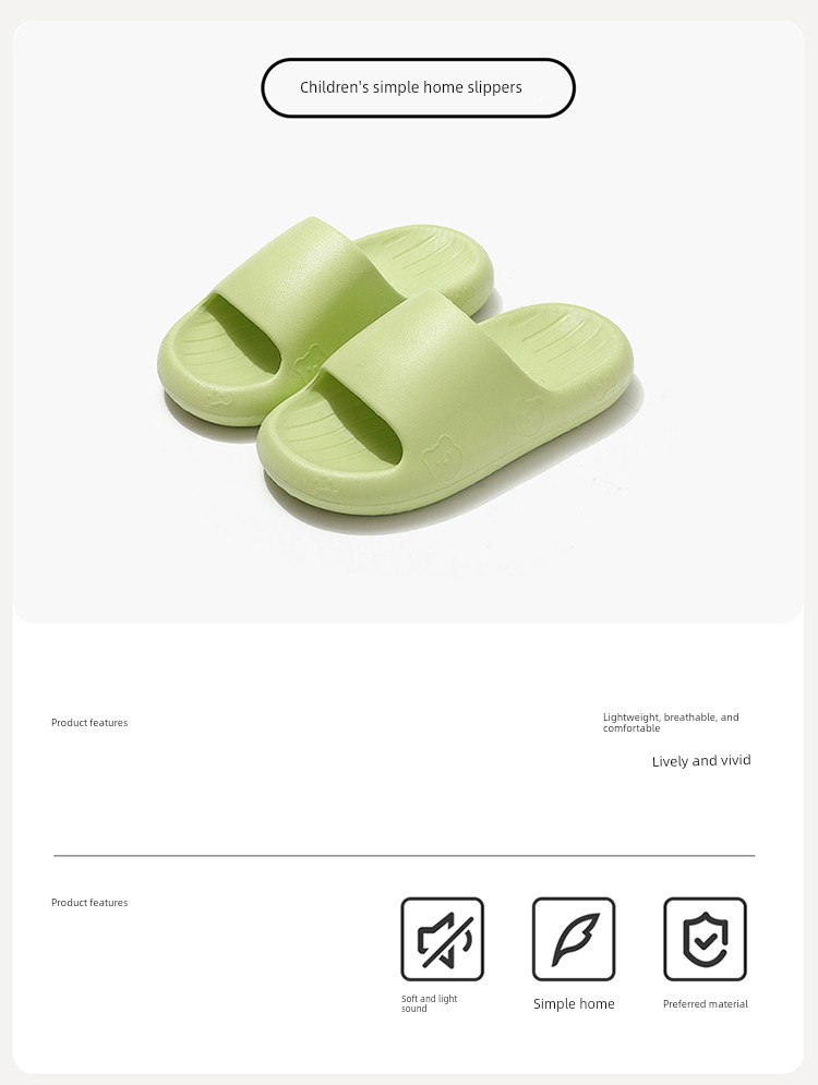 2026 New Model Children's Slippers for Girls, Summer Indoor Home Bathroom Non-Slip Eva Soft-Soled Sandals for Boys — 1