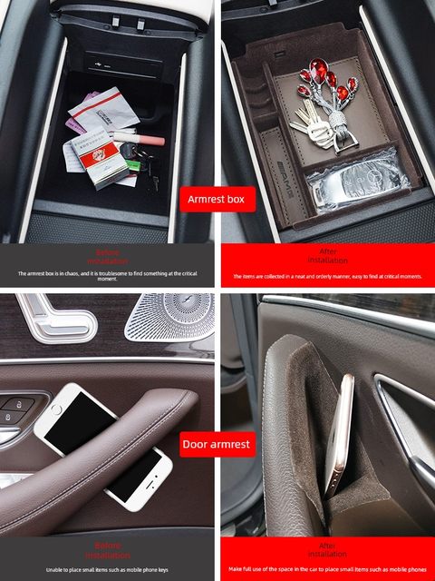 20-25 Mercedes-Benz Gle350gls450 car supplies handrail box storage box storage modification special