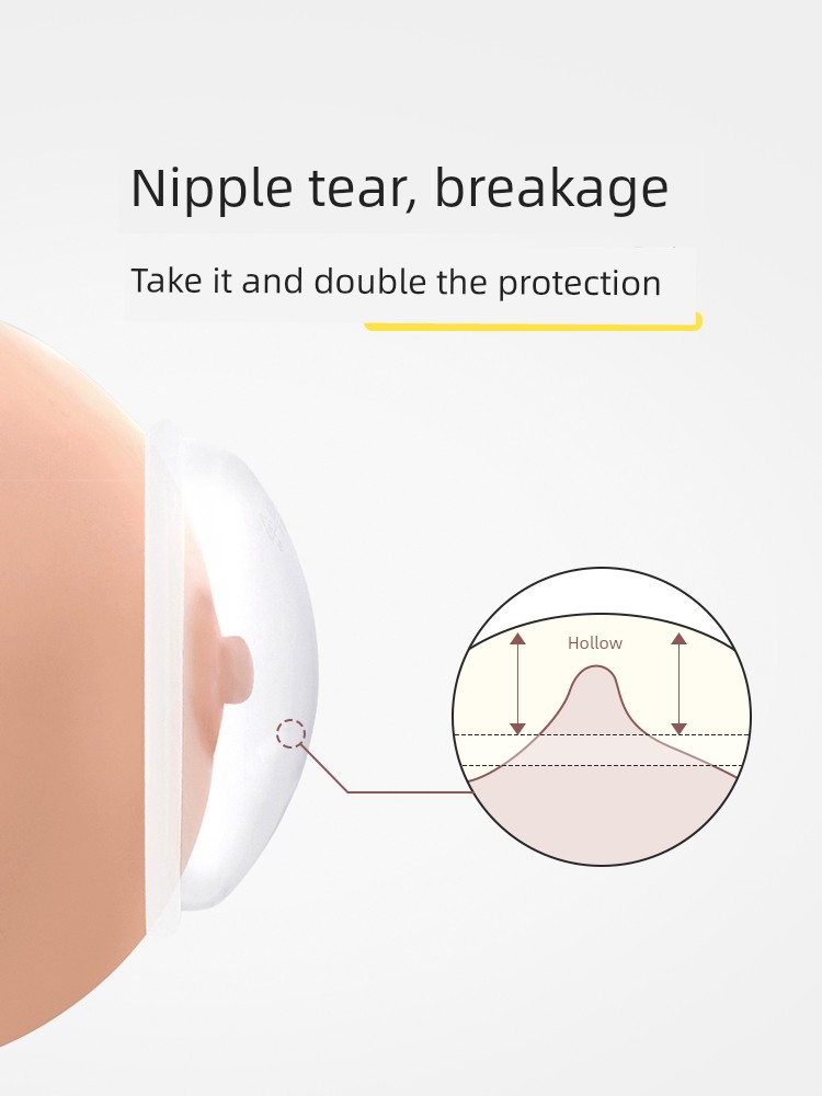 Boboduck Big Mouth Duck Drain Connector Milk Handy Gadget Silicone Squeeze Milk Hands-Free Wearable Breast Milk Collector