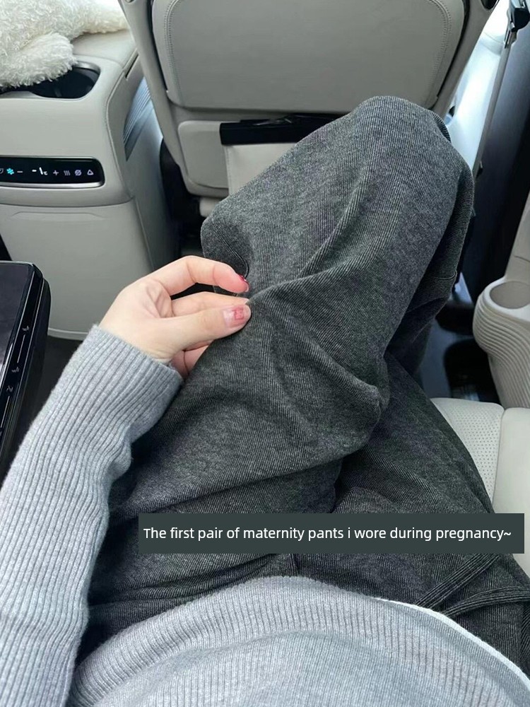 Maternity Pants for Spring and Summer, New Style, Comfortable Fit, Suitable for Commuting, Plus Size, Petite, Stylish, Spring Outfit