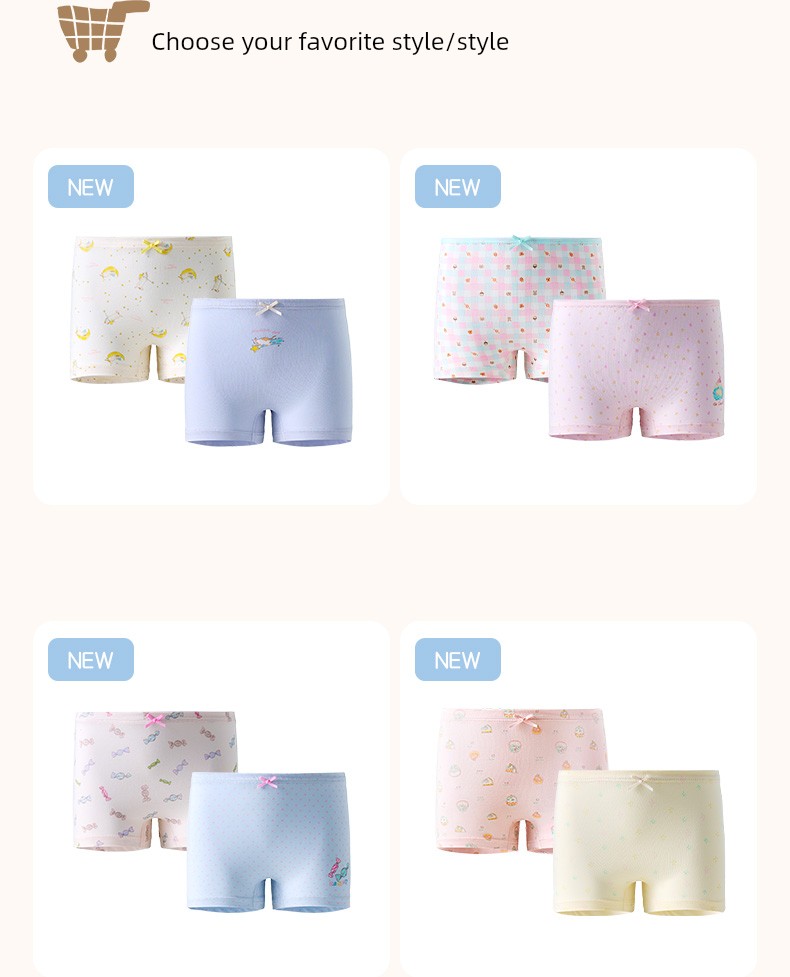 Little Black Cotton Panties for Babies and Girls in the Year of Birth — 10