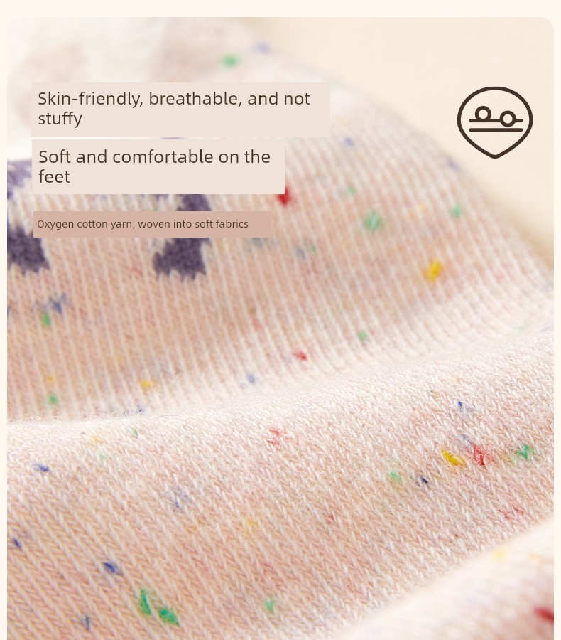 Children's Socks for Girls, Autumn Pure Cotton Socks for Girls, Baby High-Tube Cotton Socks for Autumn and Winter, Baby Autumn Socks — 7