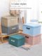 Storage box Household clothes fabric wardrobe storage box basket toys clothing sorting box artifact foldable box