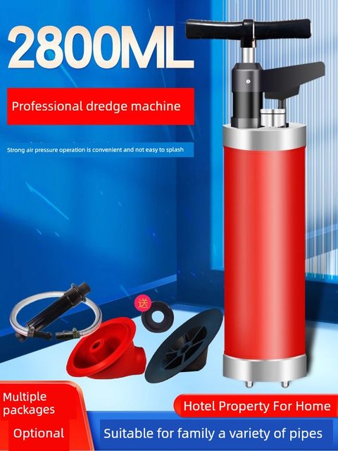 High-voltage electric one-shot sewer artifact household toilet pipe unblocking toilet floor drain tool