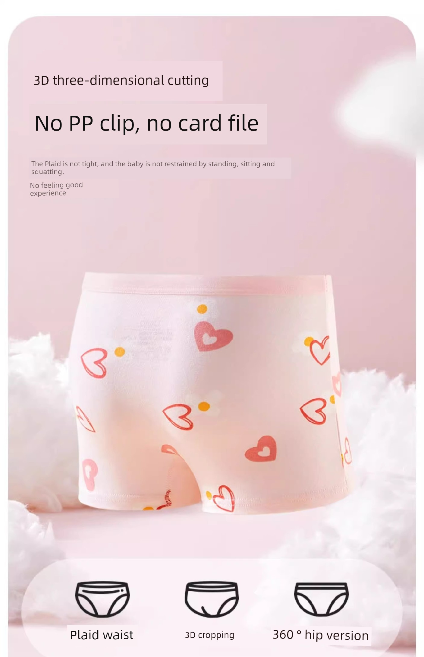 Aibedila Children's Cotton Boxer Briefs for Girls, Little Girls' Underwear — 8