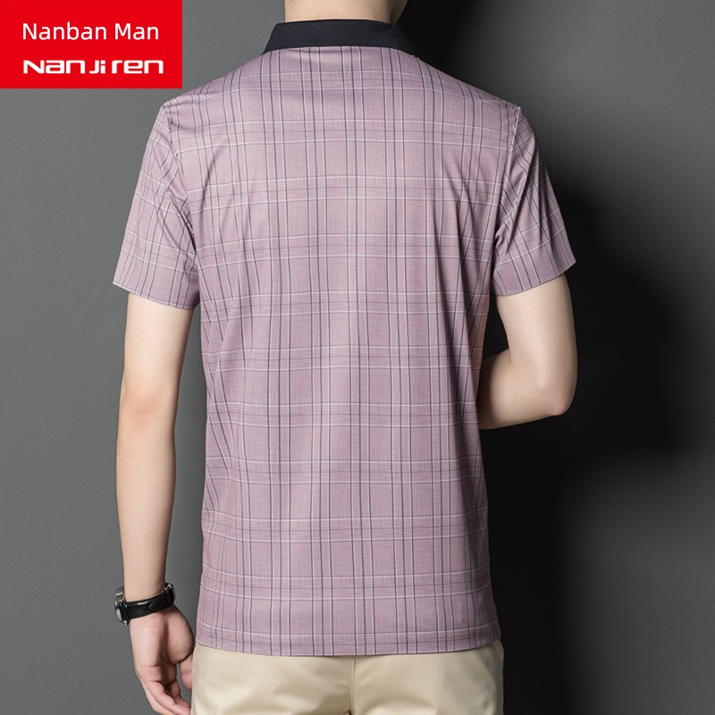 NGGGN summer Half sleeve dad Polo shirt T-shirt