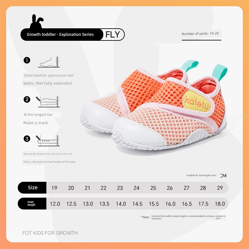 Crtartu Sports Anti-Slip Breathable Baby Children's Sandals — 4