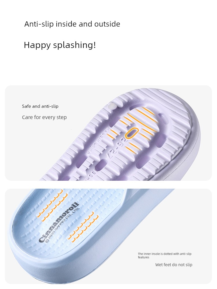 Kuromi Children's Slippers for Girls, Summer Indoor Home Bathroom Bathing 2026 New Model Parent-Child Girls' Slippers — 4