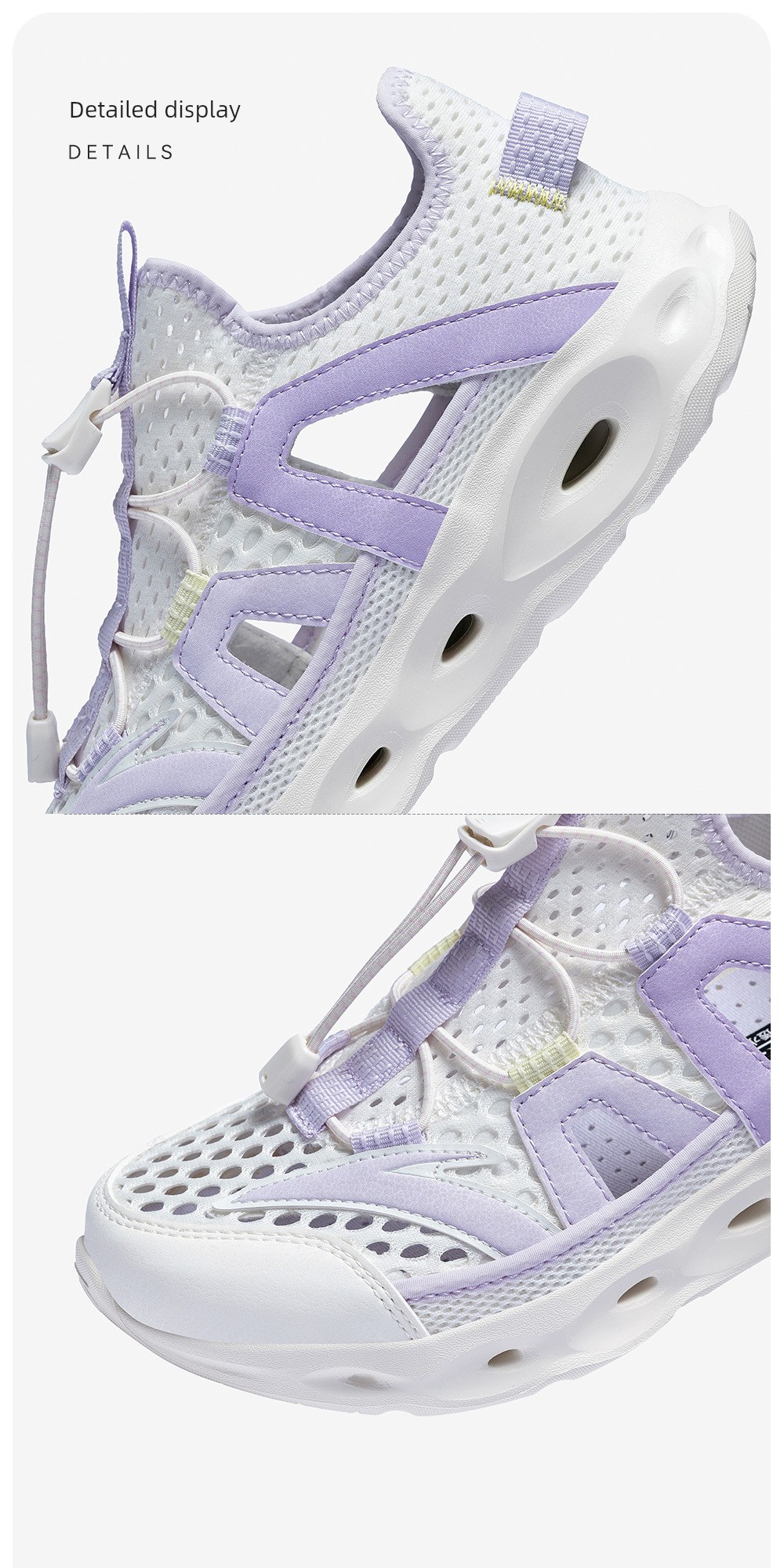 King of Water Trampling | Anta Kidsren's Girls' River-Tracing Shoes and Beach Shoes 2026 Summer New Outdoor Mesh Sports Sandals — 48