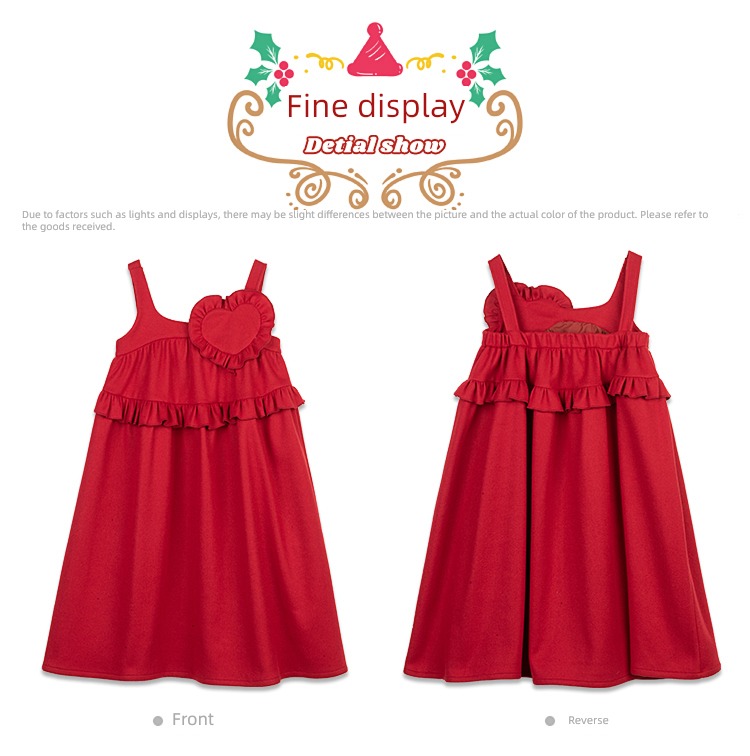 fold Wool Autumn style Sweet A-line skirt lace