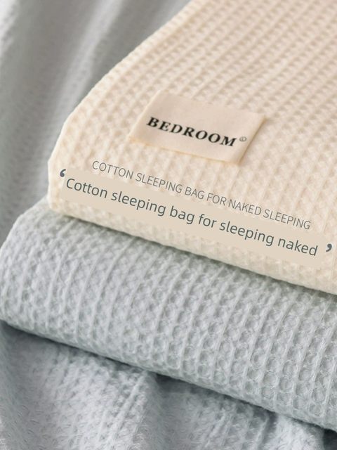 All cotton waffle hotel with dirty sleeping bags for business trip pure cotton sheets and quilt covers travel portable travel sleeping treasure