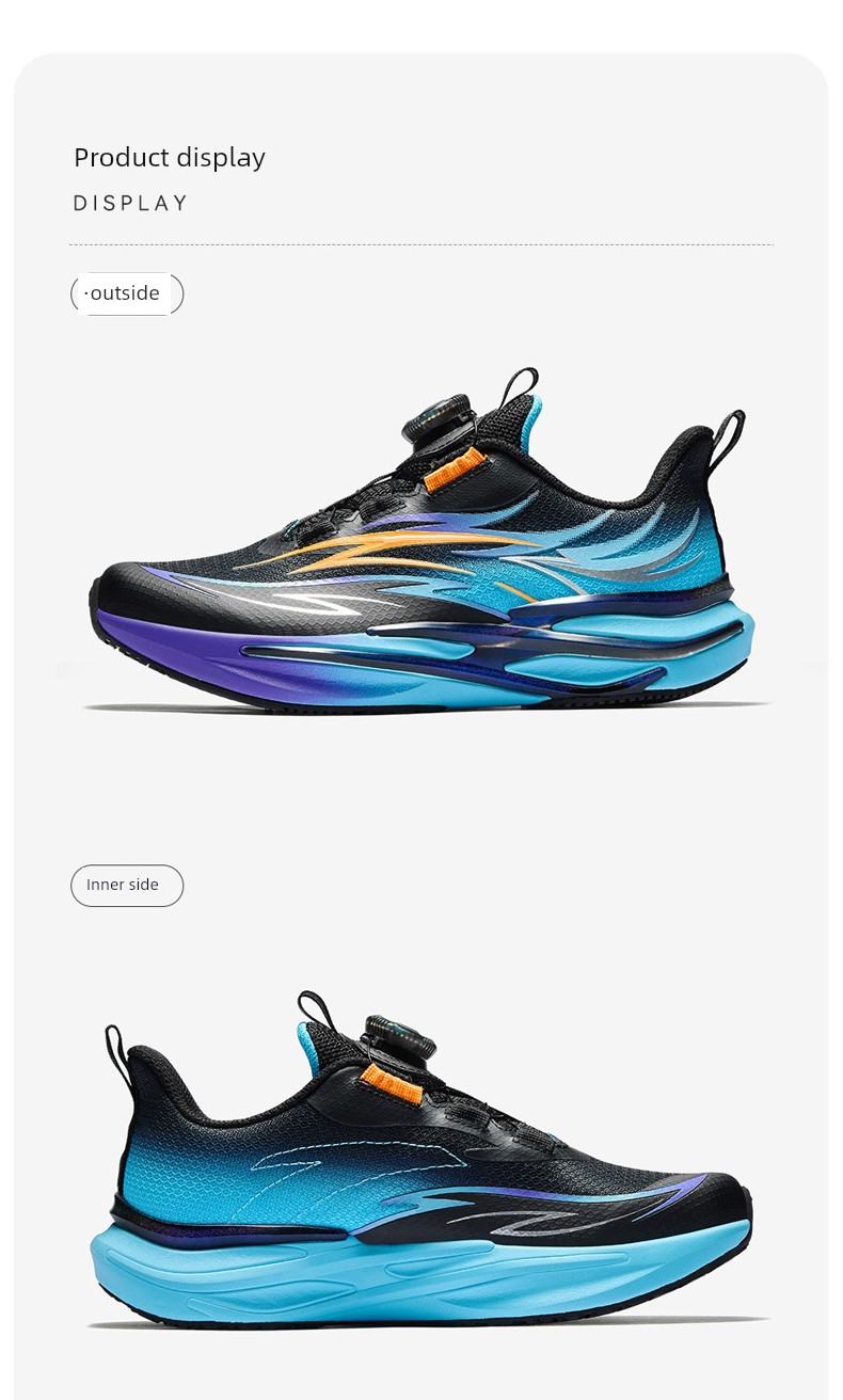 Red Flame | Anta Running Shoes 2026 Autumn New Sports Shoes Children's Shoes Boys and Girls Running Shoes Trendy and Cool for Teenagers — 15