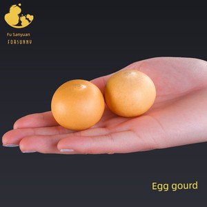 Crafts Gourd Natural Hand Pieces Hand Toy Hand Toy Pendant Egg Decoration Extra Small Special-Shaped Portable Hand Rubbi