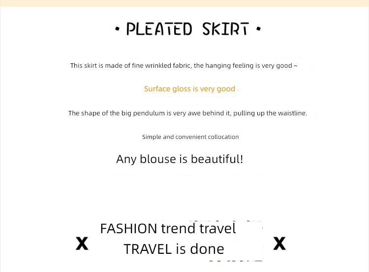 Imitation acetic acid Versatile High waist Lace A word skirt