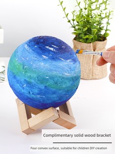 Hand Painted Lantern DIY Moon Light Painted Handmade Material Package Marketing Warm-up Salon Matching Event Party