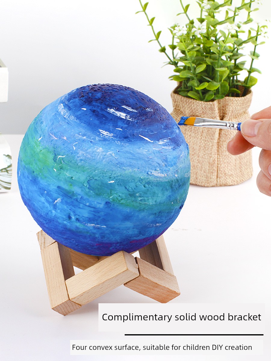 Hand Painted Lantern DIY Moon Light Painted Handmade Material Package Marketing Warm-up Salon Matching Event Party