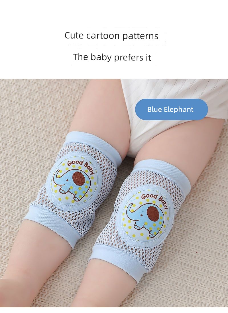 Baby Knee Pads for Crawling, Infant Knee Protectors, Children's Anti-Fall Crawling Gear, Toddler Learning Crawling Elbow Pads, Summer Thin Version — 8