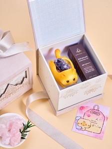 Birthday Gift for Girls to Give to Their Best Friend, Cute Cartoon Siamese Cat, High-Quality Crystal Flameless Aroma Dif
