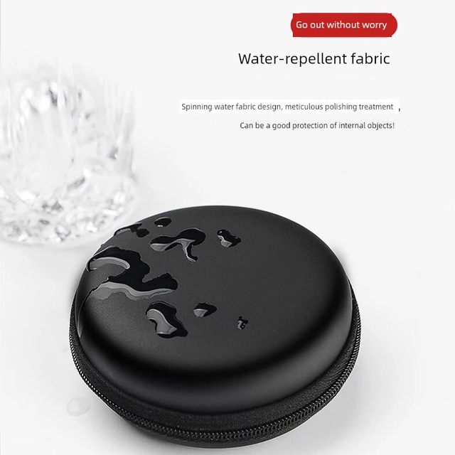 Headphones mobile phone cable storage bag U disk protection case data cable U shield sd memory card charger protection box mini multifunctional travel portable digital storage sorting box shockproof Bluetooth headphone bag