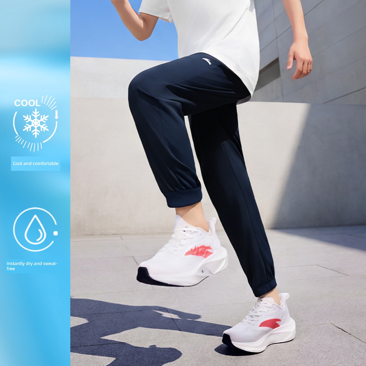 Anta Kidsren's Clothing Boys' Pants Spring and Autumn Quick-Drying Long Pants 2026 New Autumn Sweatpants Youth Sports Pants — 8