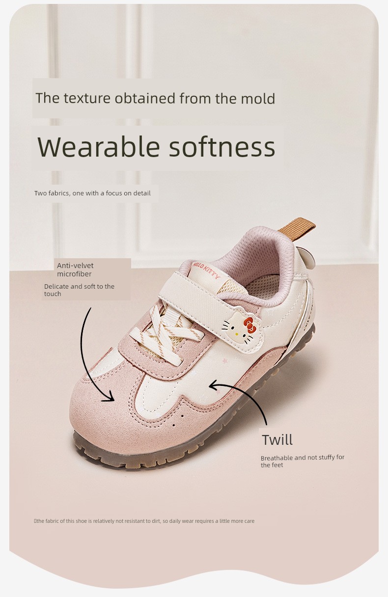 Hellokitty Collaboration with David Bella Children's Shoes Sneakers German Training Shoes 2026 New Autumn Shoes for Girls — 6