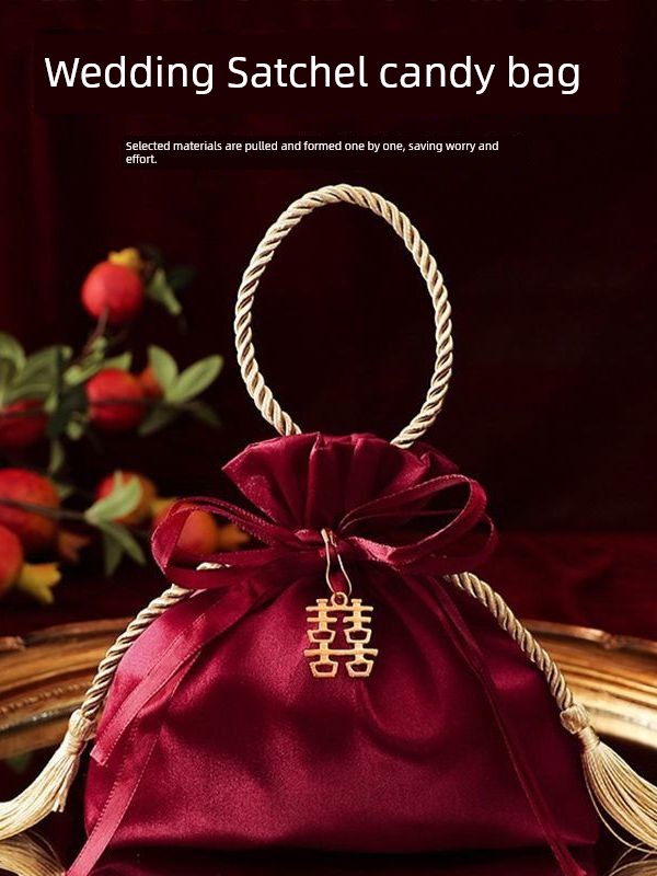Chinese Wedding Gift Box Bag Wedding Candy