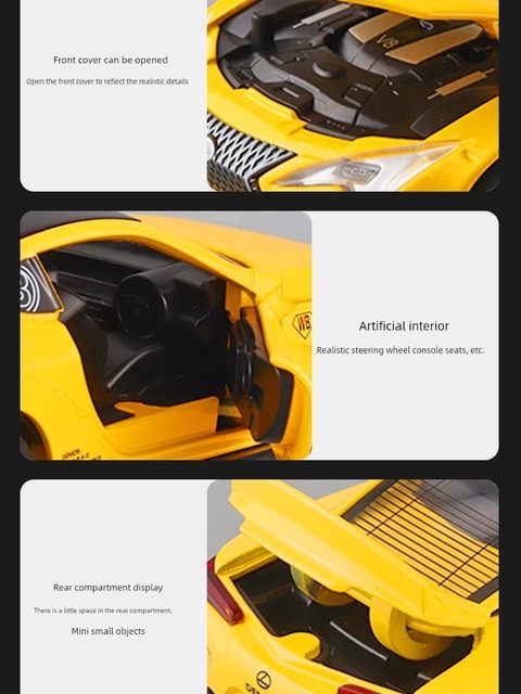 Simulation Lexus LC500 car model metal car model ornament collection alloy children toy car boy