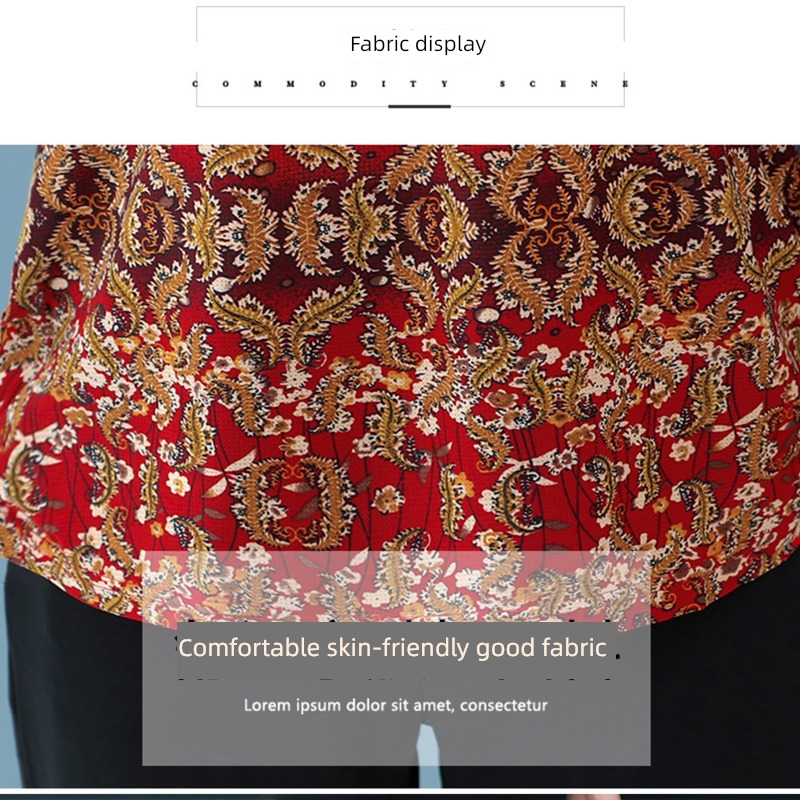 spring clothes fashion Foreign style Age reduction T-shirt three quarter sleeve jacket