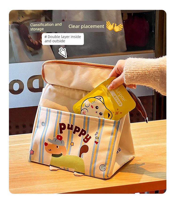 High-Looking Mommy Bag, Portable for Outings, Large-Capacity Storage Bag for Baby Bottles and Breast Pumps, Lightweight Cross-Body Mother-And-Baby Bag — 6