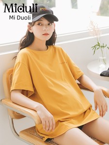 Pure Cotton Plus Size Summer Half Sleeve Bottoming Shirt Maternity