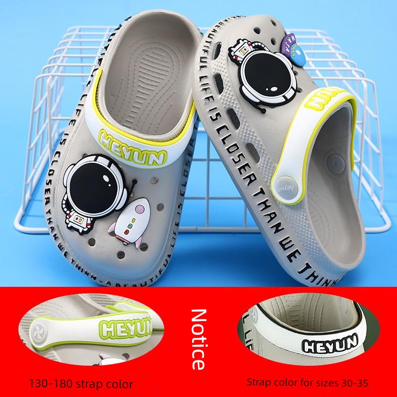British Magkiss Kidsren's Sandals, Boys' Summer Sandals, Clogs, Girls' Baby Non-Slip Beach Shoes — 3