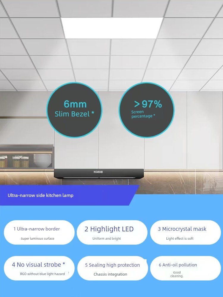 Oppo Integrated Ceiling Led Embedded Kitchen Ceiling Lamp 300 X600 Aluminum Gusset Bathroom Bathroom Panel Light